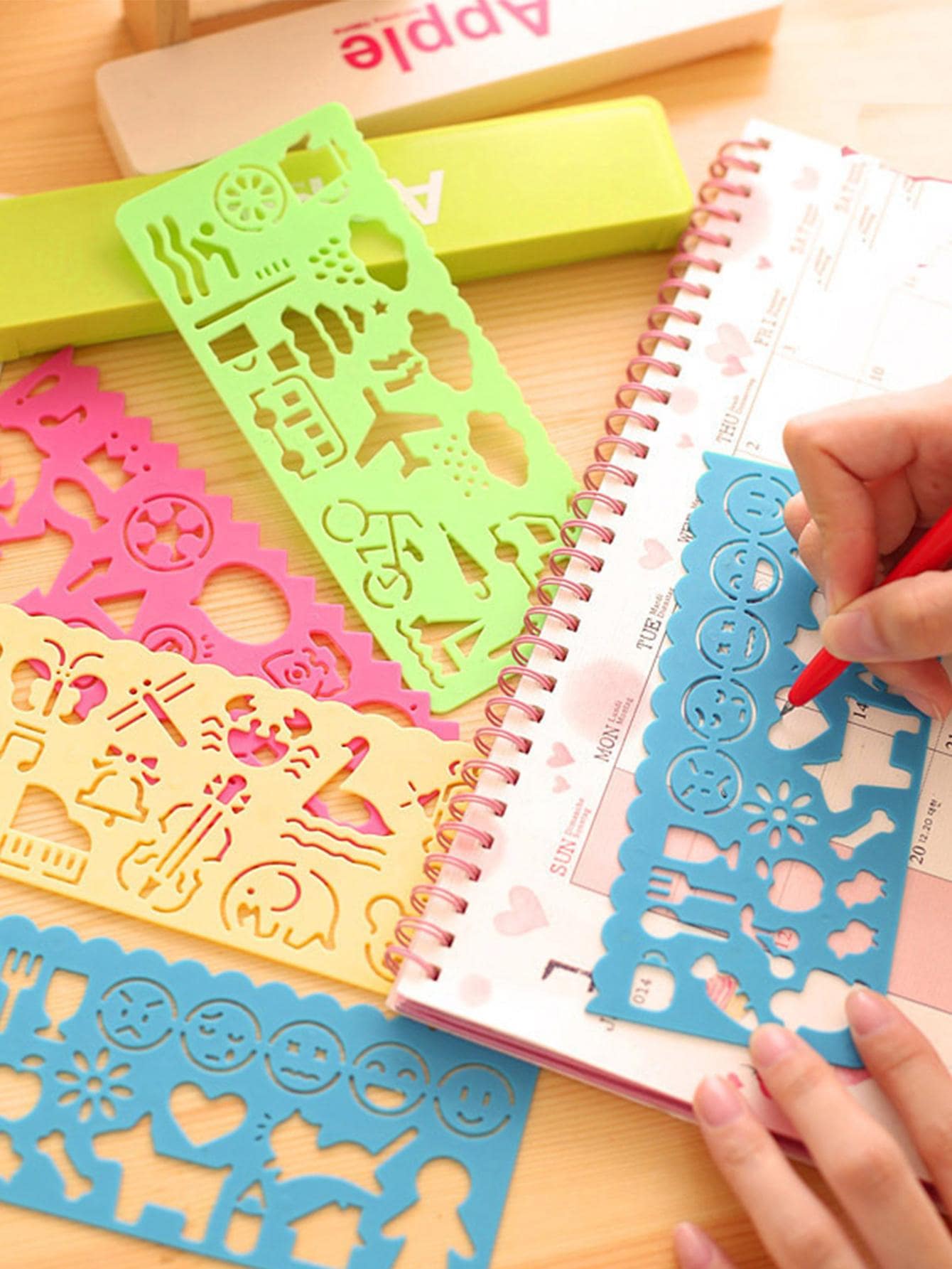 Plantillas de Dibujo - Multicolor - Ver 1