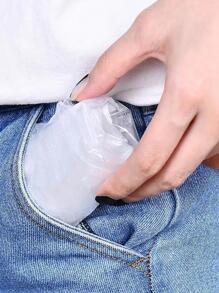 1pair Clear Disposable Rain Boots Cover - Clear - View 4