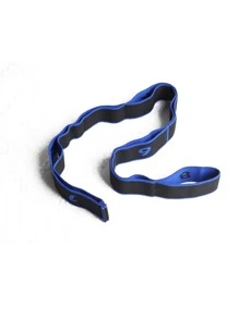 1pc Number Pattern Yoga Resistance Band - Blue - View 3