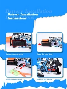 1pc ABS Crystal Ball Gun, Modern Gun Toy For Outdoor - Blue - View 6