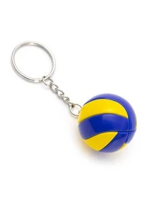 Men Volleyball Charm Keychain Casual Gift Souvenir Car Accessories Bag Charm Backpack For School - Multicolor - View 6