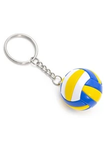 Men Volleyball Charm Keychain Casual Gift Souvenir Car Accessories Bag Charm Backpack For School - Multicolor - View 3