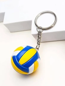 Men Volleyball Charm Keychain Casual Gift Souvenir Car Accessories Bag Charm Backpack For School - Multicolor - View 4