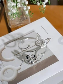 1 pièce En Alliage De Zinc Retenue De Rideau , Minimaliste Design Papillon Boucle De Rideau Pour Domicile