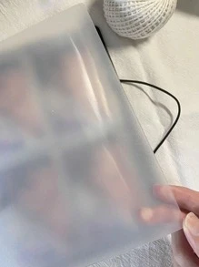 1入組素色相冊帶鬆緊帶腰封 - 白色 - 查看 5