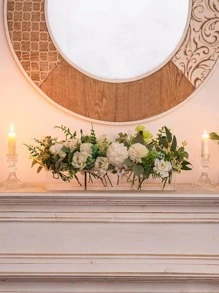 1入組矩形透明花容器現代PMMA花架、辦公室 - 無色 - 查看 3