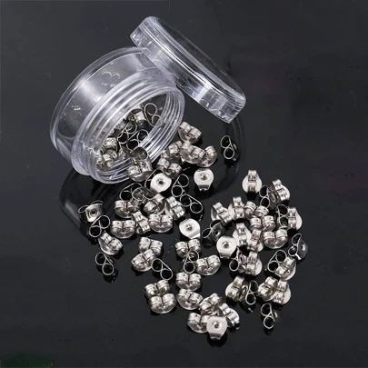 1box Fashion Iron Geometric DIY Accessory For Women For DIY Jewelry Making