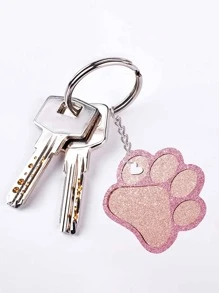 1pc Silicone Mold, Creative Paw & Heart Shaped DIY Silicone Mold For Crafts - White - View 4