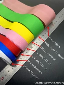 1 PC Vải Polyester DIY, Vải trang trí chắc chắn hiện đại để may - Màu xanh nhạt - Xem 3