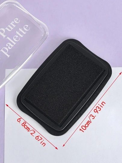 1 pieza Almohadilla de tinta vintage, de vuelta a la escuela, útiles escolares