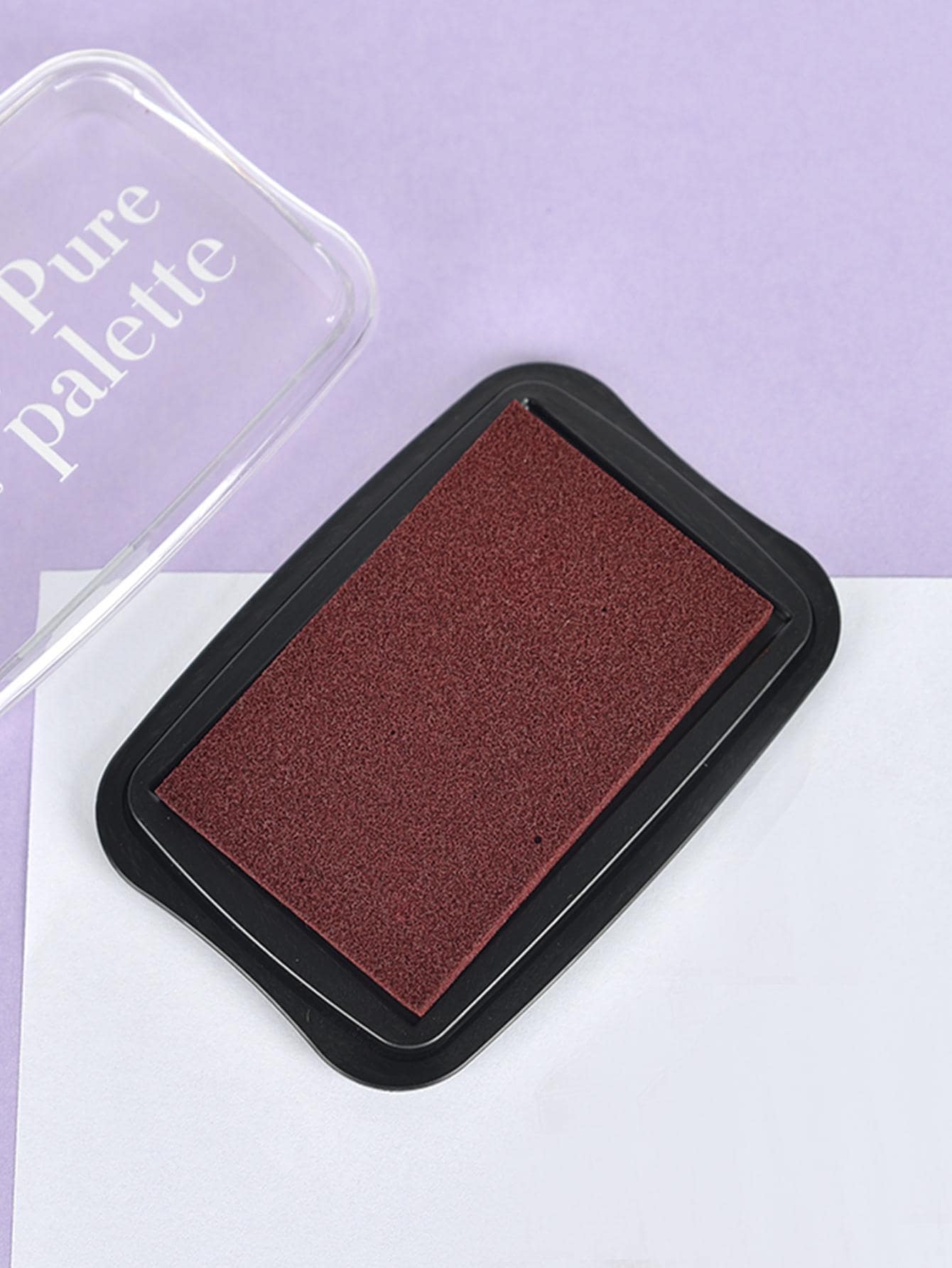 1pc Vintage Ink Pad Back To School,Back To School,School Supplies - Multicolor - View 1