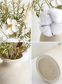 1 PC Simple Ceramic Vase Dining Table Decorations Wedding Decorations Nordic Home Living Room Decorations Vase,Home Decor,Flower Vase,Centerpiece,Table Decor Glass Vase - Multicolor - View 6