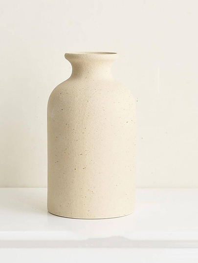 1 pieza Jarrón cerámico simple para decoración de mesa de comedor, decoración de boda, decoración nórdica para sala de estar, jarrón, decoración del hogar, jarrón de flores, centro de mesa, decoración de mesa