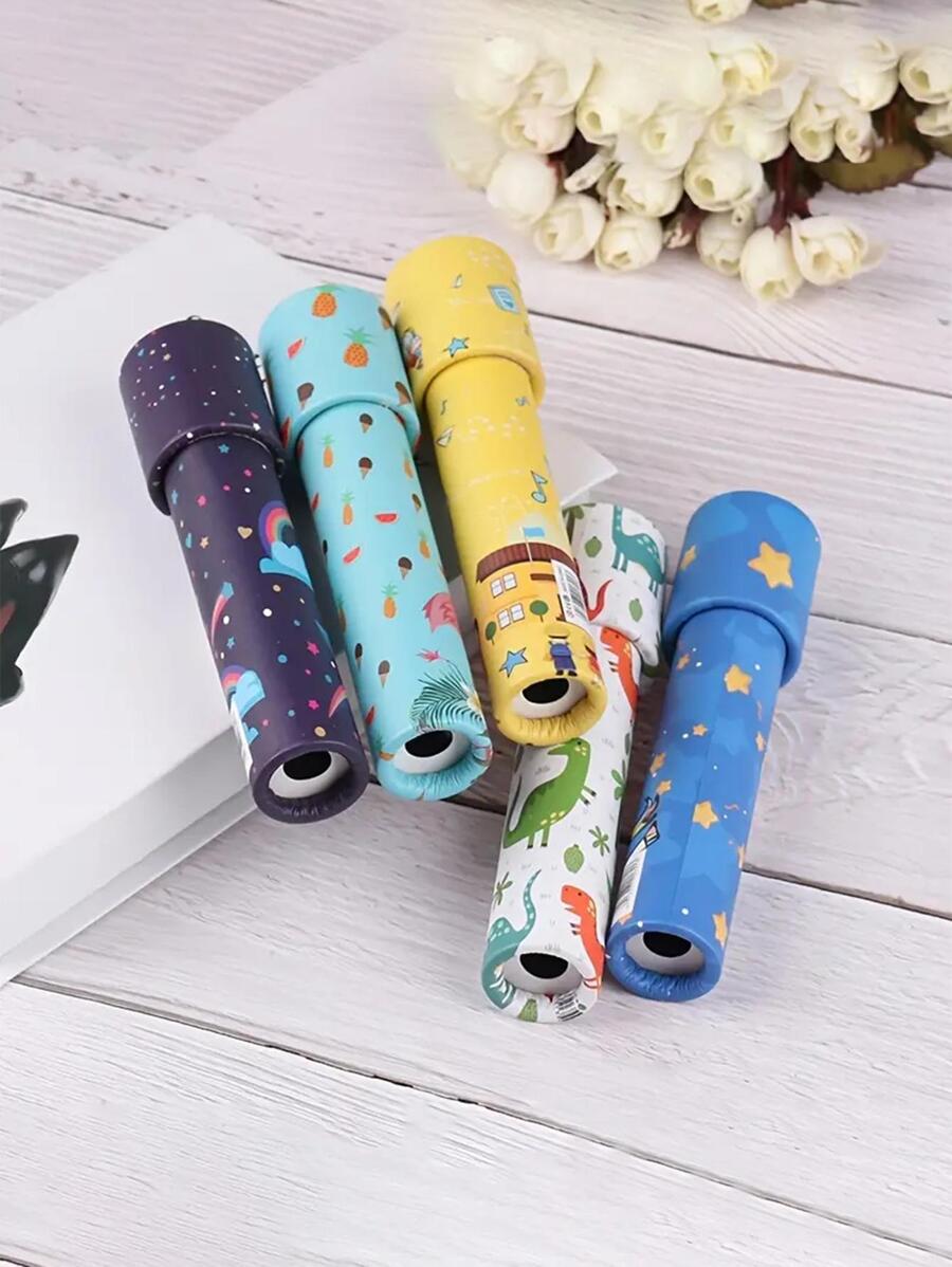 1入組卡通圖案隨機萬花筒 - 彩色 - 查看 1