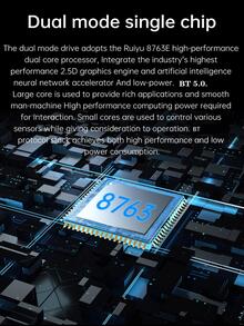 1pc Black TPU Strap Sporty Water Resistant Heart Rate Monitoring Calorie Counter Sleep Tracking Square Dial Smart Watch, Compatible With iOS & Android - Black - View 4