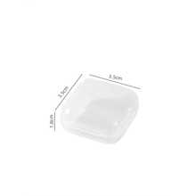 10入組透明首飾收納盒 - 白色 - 查看 6