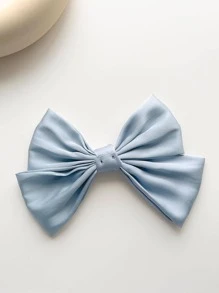 Nữ Thiết Kế Nơ Thời Trang Tự Làm Phụ Kiện Tóc Cho Tóc Làm - Màu xanh lam - Xem 2