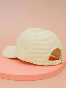 Duck Embroidered Baseball Cap - Beige - View 3