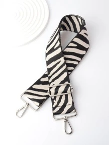 可調節斑馬紋袋帶手提包肩背包可調節便攜式包飾，時尚耐用，適用於新手和白領工人，適用於少女、女性、大學生包袋禮物