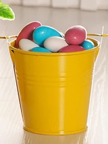 1 lọ hoa màu trơn - trắng - Xem 4