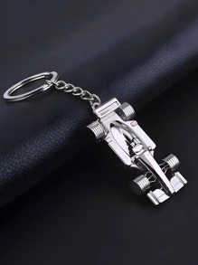 男士賽車吊墜鑰匙圈 - 彩色 - 查看 2