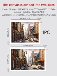 1 Phong Cảnh Hoa Văn Tranh Không Khung Vintage Nhiều Màu Sắc Treo Tường Tranh Nghệ Thuật Cho Trang Trí Nhà - Nhiều màu - Xem 3