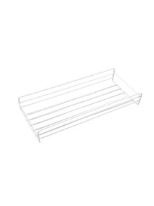 1 Cái Treo Tường Phòng Tắm Giá Đựng Đồ, Sắt Trắng Rỗng Giá Đựng Đồ Cho Phòng Tắm - trắng - Xem 4