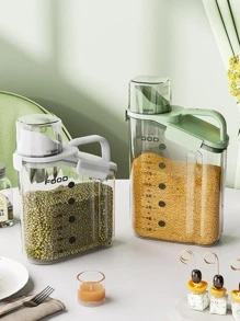 1 Gói Hộp Bảo Quản Thực Phẩm Trong Suốt, Hộp Thực Phẩm PS Cầm Tay Gia Đình Màu Xanh - Màu xanh lam - Xem 6