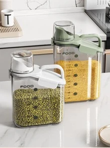 1 Gói Hộp Bảo Quản Thực Phẩm Trong Suốt, Hộp Thực Phẩm PS Cầm Tay Gia Đình Màu Xanh - Màu xanh lam - Xem 2