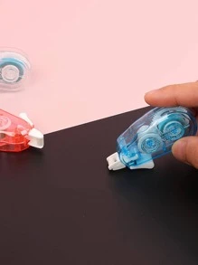 1包/4入組孩子們點裝飾雙面膠帶適用於日記 - 彩色 - 查看 3