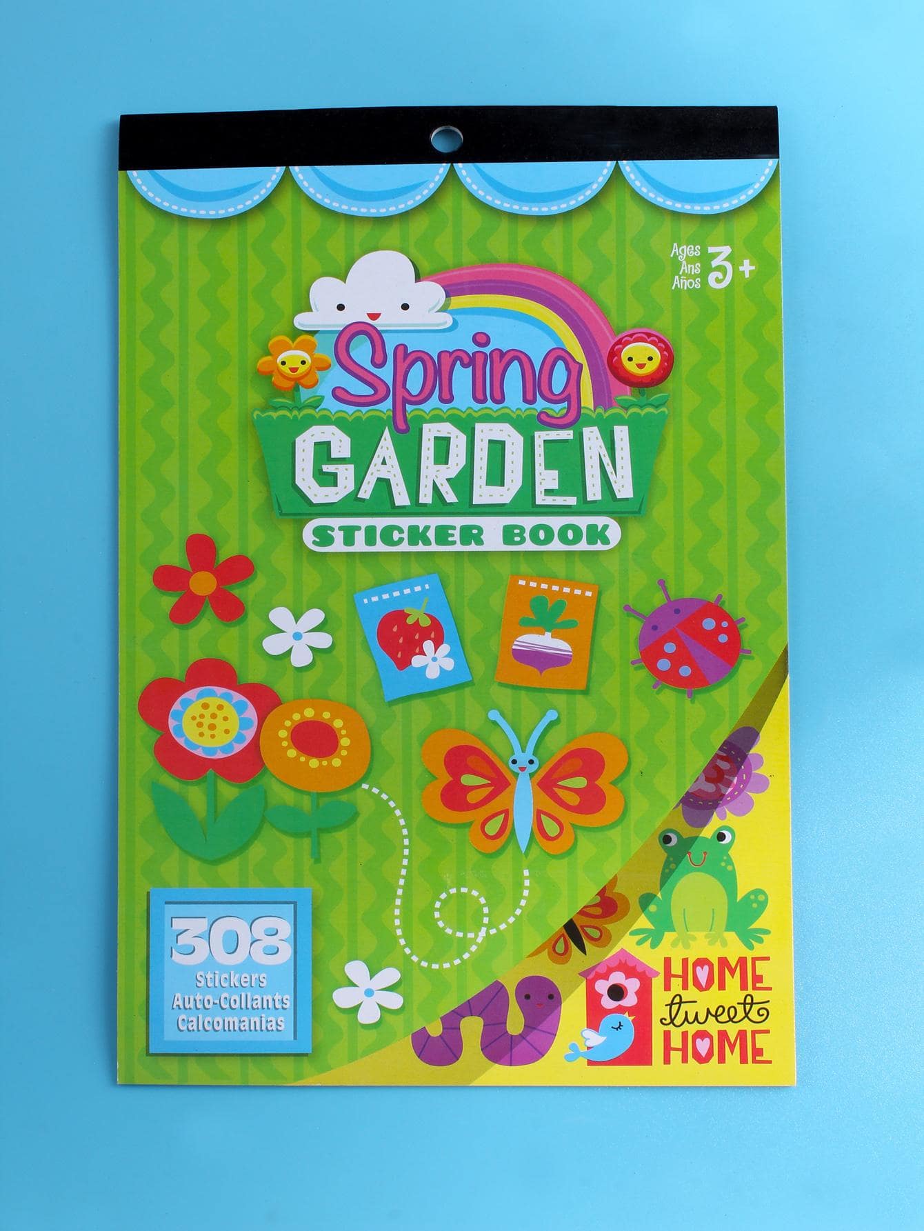 1pc Cartoon Graphic Sticker Book, Colorful Cute Paper Decorative Sticker For DIY - Multicolor - View 1