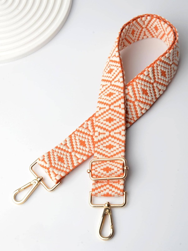 Adjustable Embroidered Bag Strap Handbag Purse Strap For Crossbody Shoulder Bag Durable Bag Accessories Replacement Accessories Stylish Durable For Rookies & White-Collar Workers Gift Decor Gift Accessories