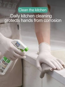 Găng tay gia dụng - trắng - Xem 2