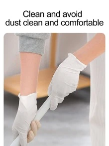 Găng tay gia dụng - trắng - Xem 3