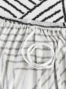 1 Gói Họa Tiết Hình Học Co Giãn Sofa Có Mà Không Làm Đầy Polyester Hiện Đại Chống Bụi Sofa Có Cho Gia Đình - Nhiều màu - Xem 4