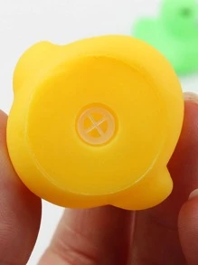 10入組卡通鴨形擠壓玩具塑料可愛家居玩具 - 彩色 - 查看 5