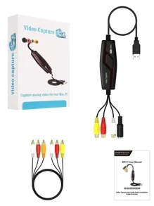 DIGITNOW Video Capture Converter, VHS To DVD, Capture Analog Video To Digital For Windows - Black - View 7