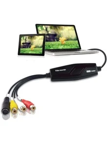 DIGITNOW Video Capture Converter, VHS To DVD, Capture Analog Video To Digital For Windows - Black - View 2