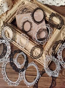 20pcs Lace Design Decorative Craft Paper - Multicolor - View 1