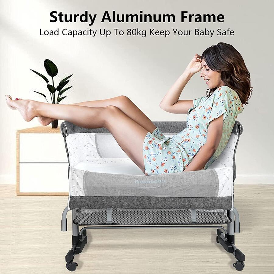 Baby Delight for bed, bedside with wheels for baby