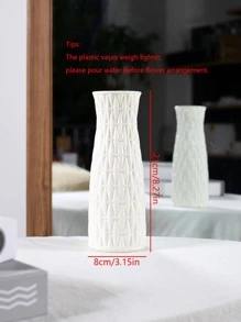 Bình hoa trơn 1 cái - Hồng - Xem 3