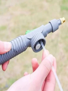 1入組高壓力手動噴霧器帶可調節嘴 - 灰色 - 查看 7