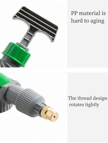 1入組高壓力手動噴霧器帶可調節嘴 - 灰色 - 查看 11