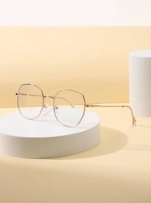 1 件新品金属女童玫瑰金星星款眼镜 - 玫瑰紅 - 查看 5