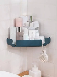 1 giá treo tường trơn - trắng - Xem 6