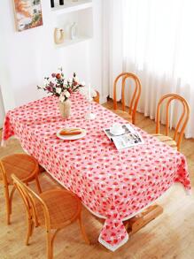 1 khăn trải bàn họa tiết dâu tây - Đỏ - Xem 10