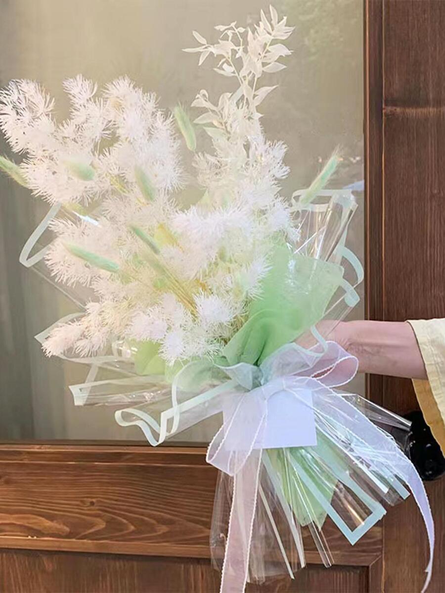 10 pezzi Nastro da imballaggio fiore - Verde - Visualizzare 1