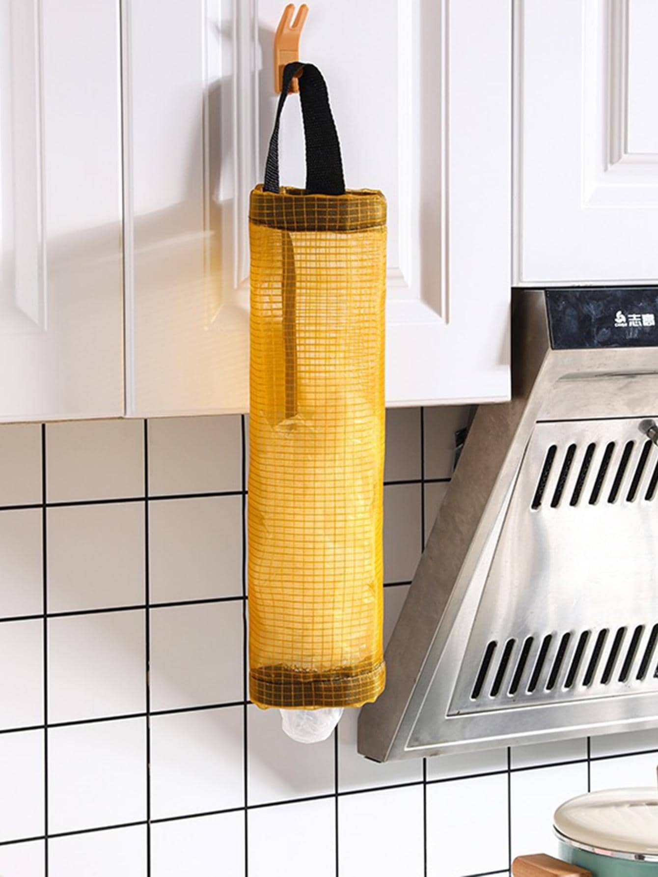 1入組垃圾袋廚房收納包 - 黃色 - 查看 1