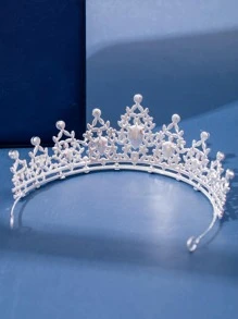 Corona De Reina Y Coronas De Princesa Para Mujeres Y Niñas Banda De Pelo De Cristal Para Novia, Princesa Para Boda Y Fiesta Real - Morado - Ver 2