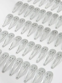 10 cái Clip chụp thường ngày cho nữ chắc chắn cho cuộc sống hàng ngày - Bạc - Xem 1